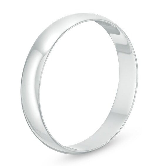 Previously Owned - 4.0mm Wedding Band in 10K White Gold