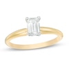 Thumbnail Image 1 of Previously Owned - 3/4 CT. Emerald-Cut Diamond Solitaire Engagement Ring in 18K Gold