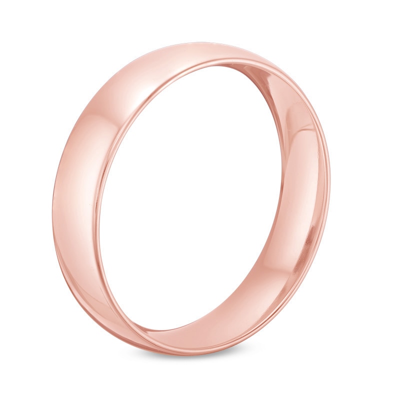 Main Image 2 of Previously Owned - Men's 5.0mm Comfort-Fit Wedding Band in 14K Rose Gold
