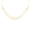Thumbnail Image 1 of Previously Owned - Chevron Choker Necklace in 14K Gold - 16"