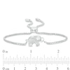 Thumbnail Image 2 of Previously Owned - Elephant Bolo Bracelet in Sterling Silver - 9.0"