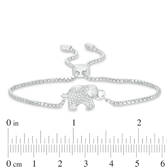 Previously Owned - Elephant Bolo Bracelet in Sterling Silver - 9.0"