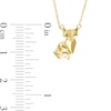 Thumbnail Image 2 of Previously Owned - Origami Fox Necklace in 14K Gold