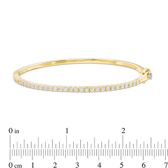 Previously Owned - 7/8 CT. T.w. Diamond Bangle in 14K Gold