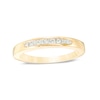 Thumbnail Image 1 of Previously Owned - 1/4 CT. T.W. Princess-Cut Diamond Nine Stone Wedding Band in 14K Gold