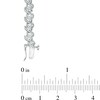 Thumbnail Image 4 of Previously Owned - 1/10 CT. T.W. Diamond "S" Tennis Bracelet in Sterling Silver - 7.25"
