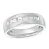 Thumbnail Image 1 of Previously Owned - 1/2 CT. T.W. Baguette Diamond Wedding Band in 14K White Gold