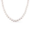 Thumbnail Image 1 of Previously Owned-8.0-8.5mm Cultured Akoya Endless Pearl Strand Necklace-36"
