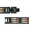 Thumbnail Image 2 of Previously Owned - 13.0mm Triple Row Link Bracelet in Stainless Steel with Two-Tone IP - 9.5"