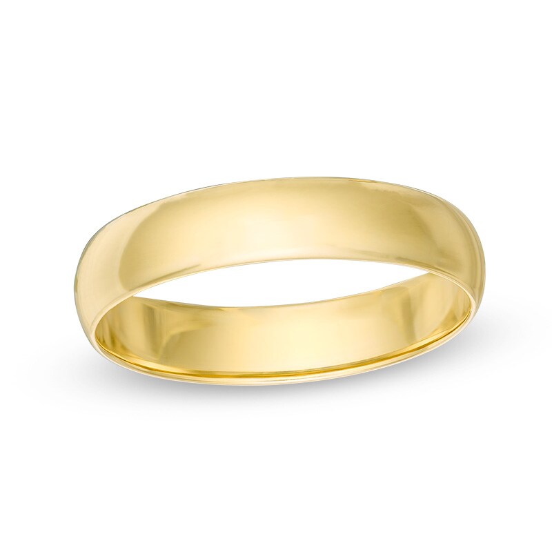 Main Image 1 of Previously Owned - 4.0mm Wedding Band in 10K Gold