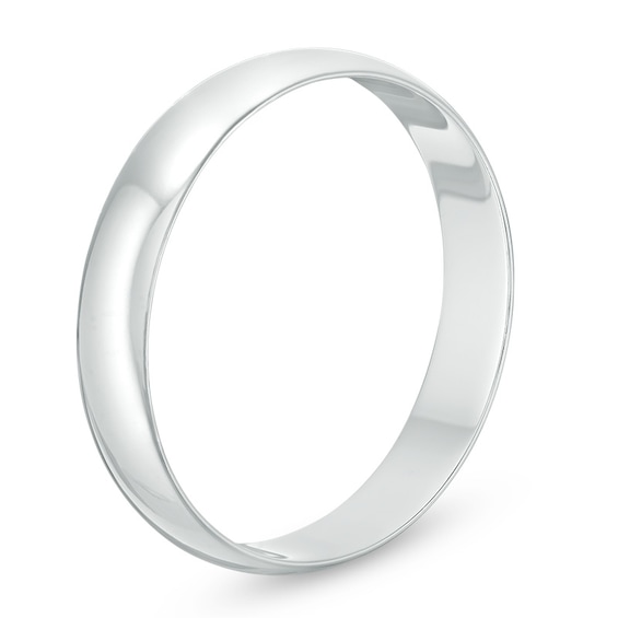 Previously Owned - 4.0mm Wedding Band in 10K White Gold