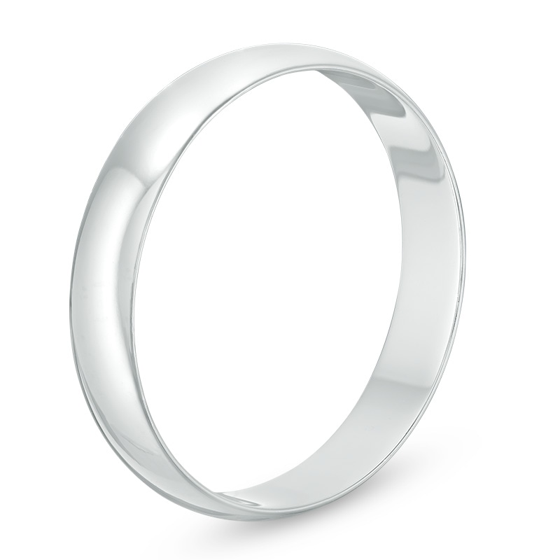 Main Image 2 of Previously Owned - 4.0mm Wedding Band in 10K White Gold