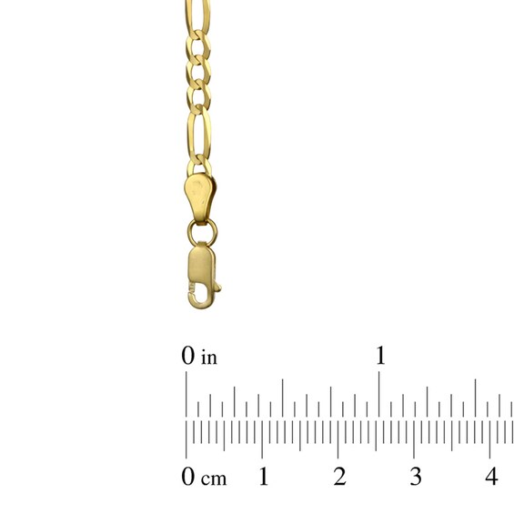 Previously Owned - Ladies' 3.2mm Figaro Chain Necklace in 14K Gold - 28"