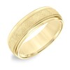 Thumbnail Image 2 of Previously Owned - 7.0mm Comfort-Fit Florentine Milgrain Wedding Band in 14K Gold