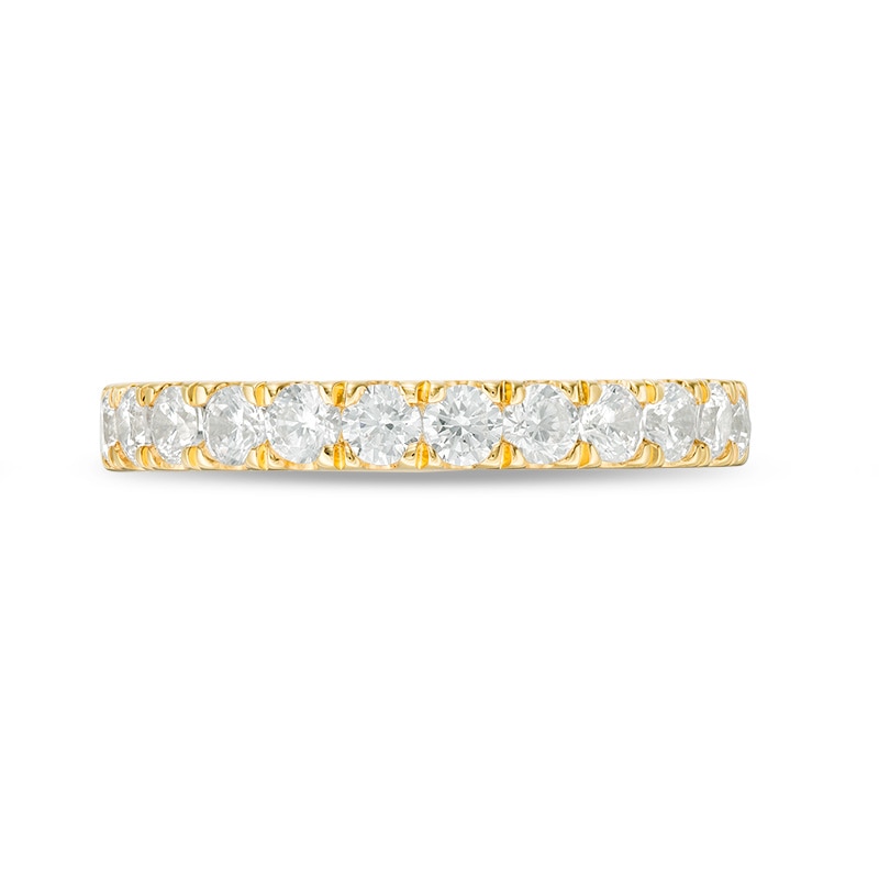 Main Image 4 of Previously Owned - 7/8 CT. T.W. Diamond Wedding Band in 10K Gold