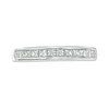 Thumbnail Image 4 of Previously Owned - 5/8 CT. T.W. Princess-Cut Diamond Wedding Band in 10K White Gold
