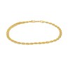 Thumbnail Image 1 of Previously Owned - Braided Foxtail Anklet in 14K Gold - 10&quot;