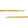 Thumbnail Image 3 of Previously Owned - Braided Foxtail Anklet in 14K Gold - 10&quot;