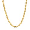 Thumbnail Image 1 of Previously Owned - Men's 4.5mm Rope Chain Necklace in 14K Gold - 24"