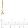Thumbnail Image 2 of Previously Owned - Ladies' 2.7mm Valentino Chain Necklace in 14K Gold - 24"