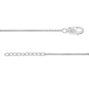 Thumbnail Image 2 of Previously Owned - Interlocking Loop Hearts Anklet in Sterling Silver - 10"
