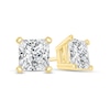 Thumbnail Image 1 of Previously Owned - 1/2 CT. T.W. Princess-Cut Diamond Solitaire Stud Earrings in 14K Gold (I/SI2)