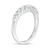 Thumbnail Image 2 of Previously Owned - 1/2 CT. T.W. Diamond Contour Wedding Band in 14K White Gold