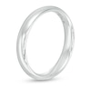 Thumbnail Image 3 of Previously Owned - Men's 4.0mm Lightweight Comfort-Fit Wedding Band in 10K White Gold
