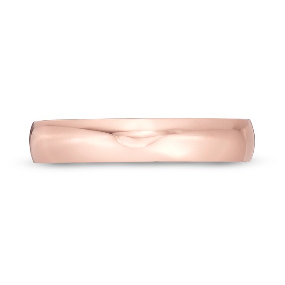 Previously Owned - Men's 4.0mm Wedding Band in 14K Rose Gold