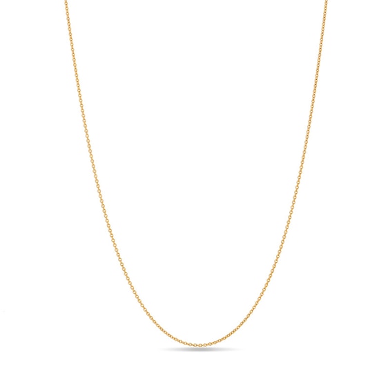 Previously Owned - 1.5mm Cable Chain Necklace in 18K Gold - 20"