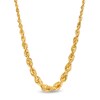Thumbnail Image 1 of Previously Owned - Graduated Rope Chain Necklace in 14K Gold - 18"