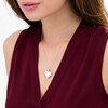 Thumbnail Image 2 of Previously Owned - Diamond Accent Double Heart Locket in Sterling Silver