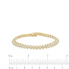 Thumbnail Image 4 of Previously Owned - 2 CT. T.W. Diamond Tilted Square Tennis Bracelet in 10K Gold - 7.25"