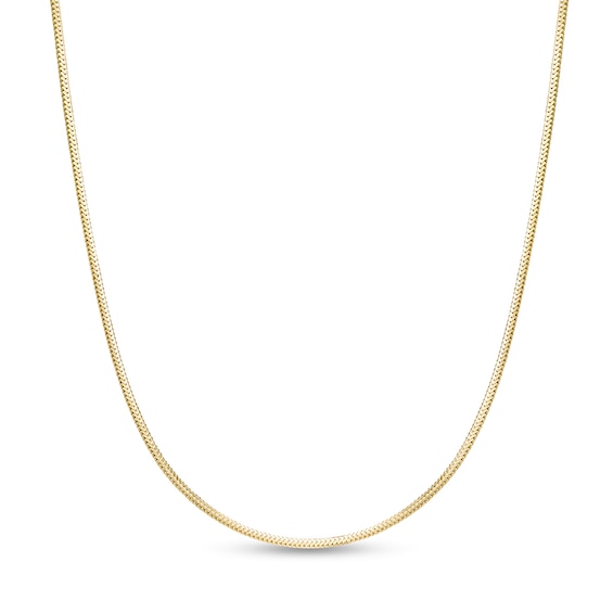 Previously Owned - 1.0mm Snake Chain Necklace in Solid 14K Gold - 20"