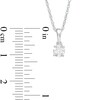 Thumbnail Image 3 of Previously Owned - 1/3 CT. Diamond Solitaire Pendant in 10K White Gold