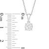 Thumbnail Image 3 of Previously Owned - 3/4 CT. Diamond Solitaire Pendant in 10K White Gold