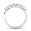 Thumbnail Image 3 of Previously Owned - 2 CT. T.W. Princess-Cut Diamond Five Stone Anniversary Band in Platinum