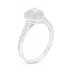Thumbnail Image 3 of Previously Owned - 1/2 CT. T.W. Pear-Shaped Diamond Double Frame Engagement Ring in 10K White Gold