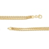 Thumbnail Image 2 of Previously Owned - 1.6mm Rope Chain Triple Strand Necklace in 14K Gold