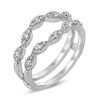 Thumbnail Image 3 of Previously Owned - 1/2 CT. T.W. Diamond Marquise Solitaire Enhancer in 14K White Gold