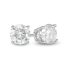Thumbnail Image 1 of Previously Owned - 1 CT. T.W. Diamond Solitaire Stud Earrings in 10K White Gold