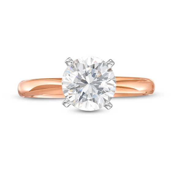 Previously Owned - 1-1/2 CT. Diamond Solitaire Engagement Ring in 14K Rose Gold (I/I2)