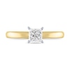 Thumbnail Image 2 of Previously Owned - 1/3 CT. Princess-Cut Diamond Solitaire Engagement Ring in 14K Gold (I/I2)