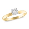 Thumbnail Image 1 of Previously Owned - 1/2 CT. Diamond Solitaire Engagement Ring in 14K Gold (J/I3)