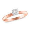Thumbnail Image 1 of Previously Owned - 1/2 CT. Diamond Solitaire Engagement Ring in 14K Rose Gold (J/I3)