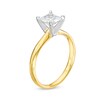 Thumbnail Image 3 of Previously Owned - 1 CT. Princess-Cut Diamond Solitaire Engagement Ring in 14K Gold (J/I3)