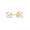 Thumbnail Image 1 of Previously Owned - 1/6 CT. T.W. Diamond Solitaire Stud Earrings in 10K Gold (J/I3)