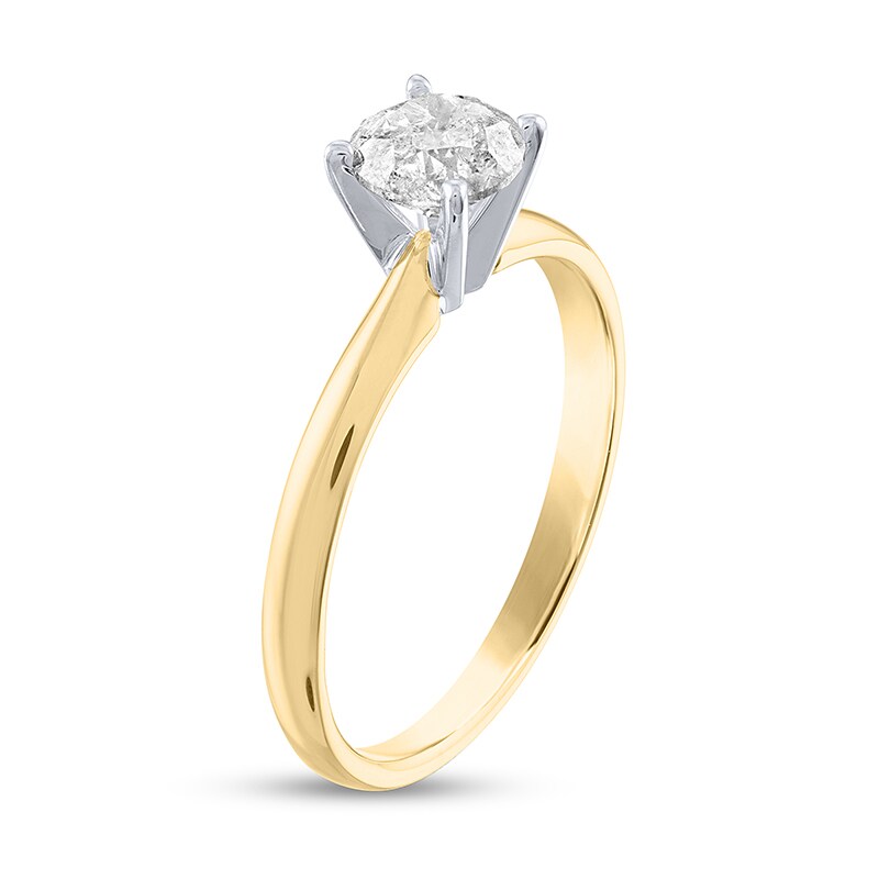 Main Image 2 of Previously Owned - 1 CT. Diamond Solitaire Ring in 10K Gold (I/I3)