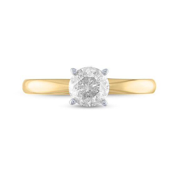 Previously Owned - 1 CT. Diamond Solitaire Ring in 10K Gold (I/I3)