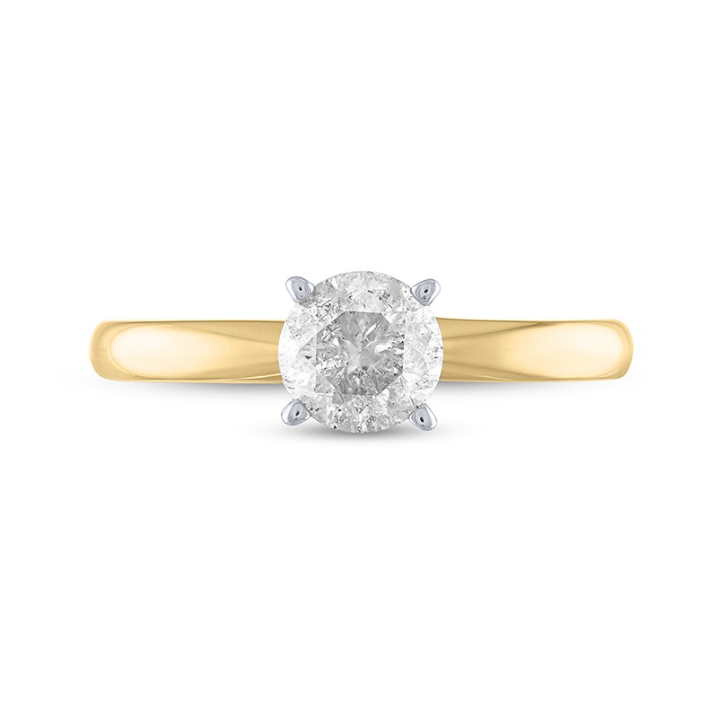 Main Image 3 of Previously Owned - 1 CT. Diamond Solitaire Ring in 10K Gold (I/I3)